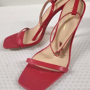 Red stiletto heels